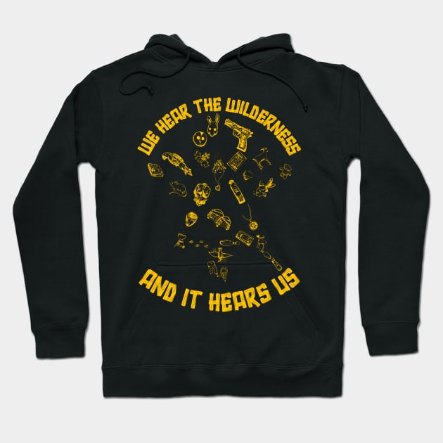 Yellowjackets It Hears Us Hoodie by LopGraphiX